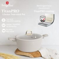 BERLINGERHAUS Sada nádobí s titanovým povrchem 15 ks Antracit Collection BH-8141