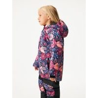 Unuo Dětská softshellová bunda s fleecem Basic, Růžová, Jednorožci