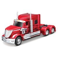 Maisto Maisto - Design Custom Rigs, International Lone Star, metal červená, 1:64