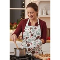 chňapka DEKORAČNÍ, 28x18cm, VÁNOČNÍ, BA, magn., poutko, podš.