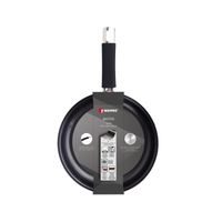 BERGNER Pánev s mramorovým povrchem a poklicí GOURMET 24 cm nerez BG-9846-MM