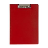 Dvojdeska A4 plast červená