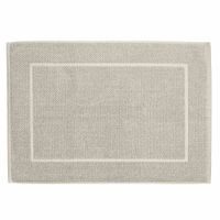 KELA Koupelnová předložka Lavinia 100% organická bavlna 60 x 100 cm bílá KL-24049
