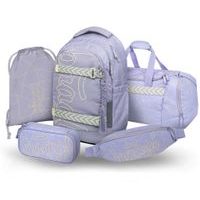 BAAGL SET 5 Skate Max Mishmash: batoh, penál, sáček, sportovní taška, ledvinka GRS