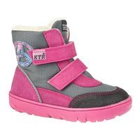 Nepromokavé dětské zimní boty KTR - Fuxia