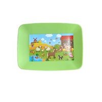 podnos 18,6x13,7cm sv.zelený FARMA IML, plast