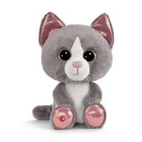 NICI NICI Glubschis plyš Kočka šedá Felinja 25cm, GREEN