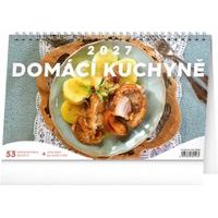 NOTIQUE Stolní kalendář Domácí kuchyně 2027, 23,1 x 14,5 cm