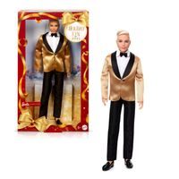 Barbie Vánoční panenka Ken blond 2025