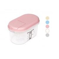 dóza 0,50l OVÁL na syp.potr., mix barev, plast