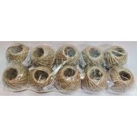 motouz 50g JUTA, 33m, TEX500x3, CZ, přírodní