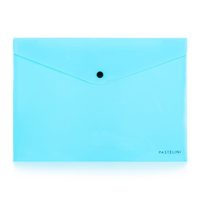 Psaníčko s drukem A4 PASTELINI modrá