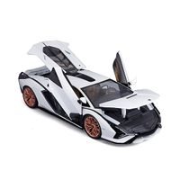 Bburago Bburago – STREET FIRE, Přepravní vozidlo Flatbed Transport + VW Polo GTI Mark 5, 1:43