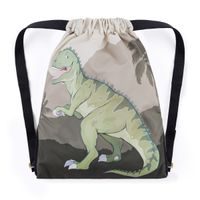 Bagmaster SÁČEK LUMI 24 C školní na přezůvky / tělocvik – dinosaurus