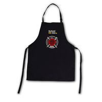 zástěra 60x75cm, BBQ Guru, černá, odolný textil