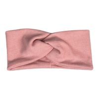 Dívčí čelenka s křížením MY MIMI - Starorůžová