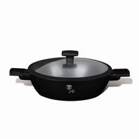 MASTERPRO Hrnec s poklicí nerez FOODIES 28 cm 9,5 litru BGMP-1506-BK