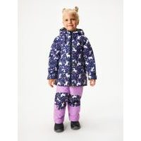 Unuo Dětské zimní rostoucí oteplovačky Ski, Modrá