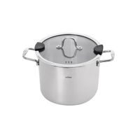 O Hrnec nerez VENICE 3,5 l poklice sklo