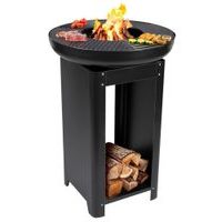 EDCO Přenosné zahradní ohniště s grilem a stojanem TEPPANYAKI ED-229074