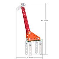 MERKUR - Stavebnice Merkur - Mini ZOO - Žirafa, 42 dílků