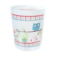 TORO KOŠ KOUPELNOVÝ SOVA, 19,5×24 CM_hamashop