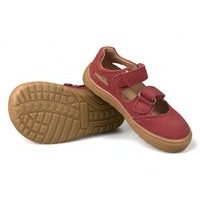 Dětská BAREFOOT celoroční obuv Protetika hnědé barvy