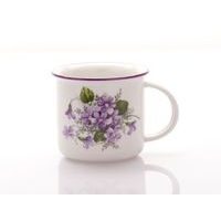 hrnek 250ml TINA - FIALKY, čes.porcelán