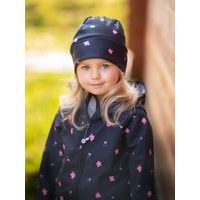 Unuo, Dětská softshellová bunda s fleecem Basic, Khaki, Lesní zvířata