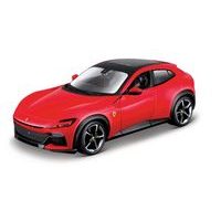 Bburago Bburago - RACE+PLAY, FERRARI, Purosangue, červená, 1:24