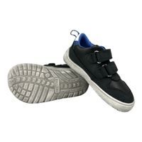 Dětská BAREFOOT celoroční obuv Protetika šedé s fialovými prvky