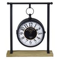 PROGARDEN Hodiny stolní designové OLD TOWN 27 x 31 cm KO-HZ1991380
