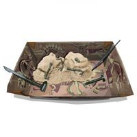 Dinosauří kostra - velociraptor