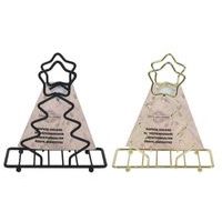 HIT DRŽÁK NA UBROUSKY VÁNOČNÍ STROMEK ZLATÁ/ČERNÁ