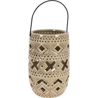 PROGARDEN Keramická lampa 23 cm s rukojetí hnědá KO-095202930hned