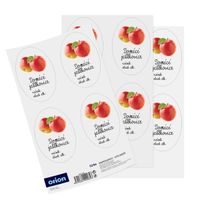 Samolepky na láhve Domácí jablkovice