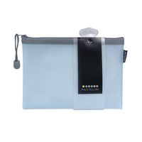 Obálka se zipem síťovaná A5 PASTELINI modrá