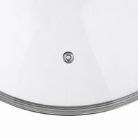 poklice d20cm, TITANIO-PYREX sklo, vč. dřev. úchytu