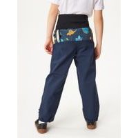 Unuo Dětské softshellové kalhoty s fleecem Basic, Lila