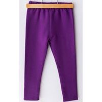 Termo legíny dívčí jednobarevné violet