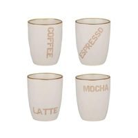 ALPINA Hrnek na kávu sada 4 ks 320 ml ED-258648