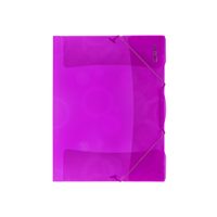 Sloha PP s gumou A4 NEO COLORI růžová