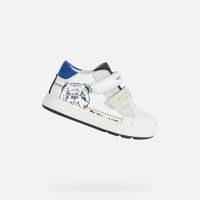 Bílé chlapecké tenisky Geox Biglia Boy