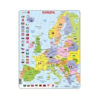 EVROPA POLITICKÁ MAPA 48 d. EDU Puzzle
