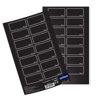 Samolepky na kořenky BLACK