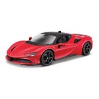 Bburago Bburago - RACE+PLAY, FERRARI, Ferrari SF90 Stradale, červená, 1:18