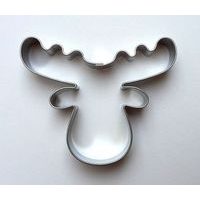 vykr.NR 0232 Losí hlava, 5,7x6,9cm