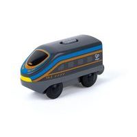 Hape Lokomotiva Intercity na baterie, černá