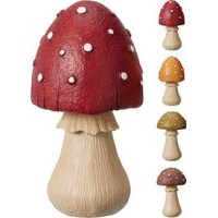 dekorace MUCHOMŮRKA, cm, mix barev, zahr.polystone