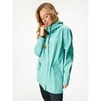 Unuo Dámský nepromokavý kabát bez zateplení, Zelená